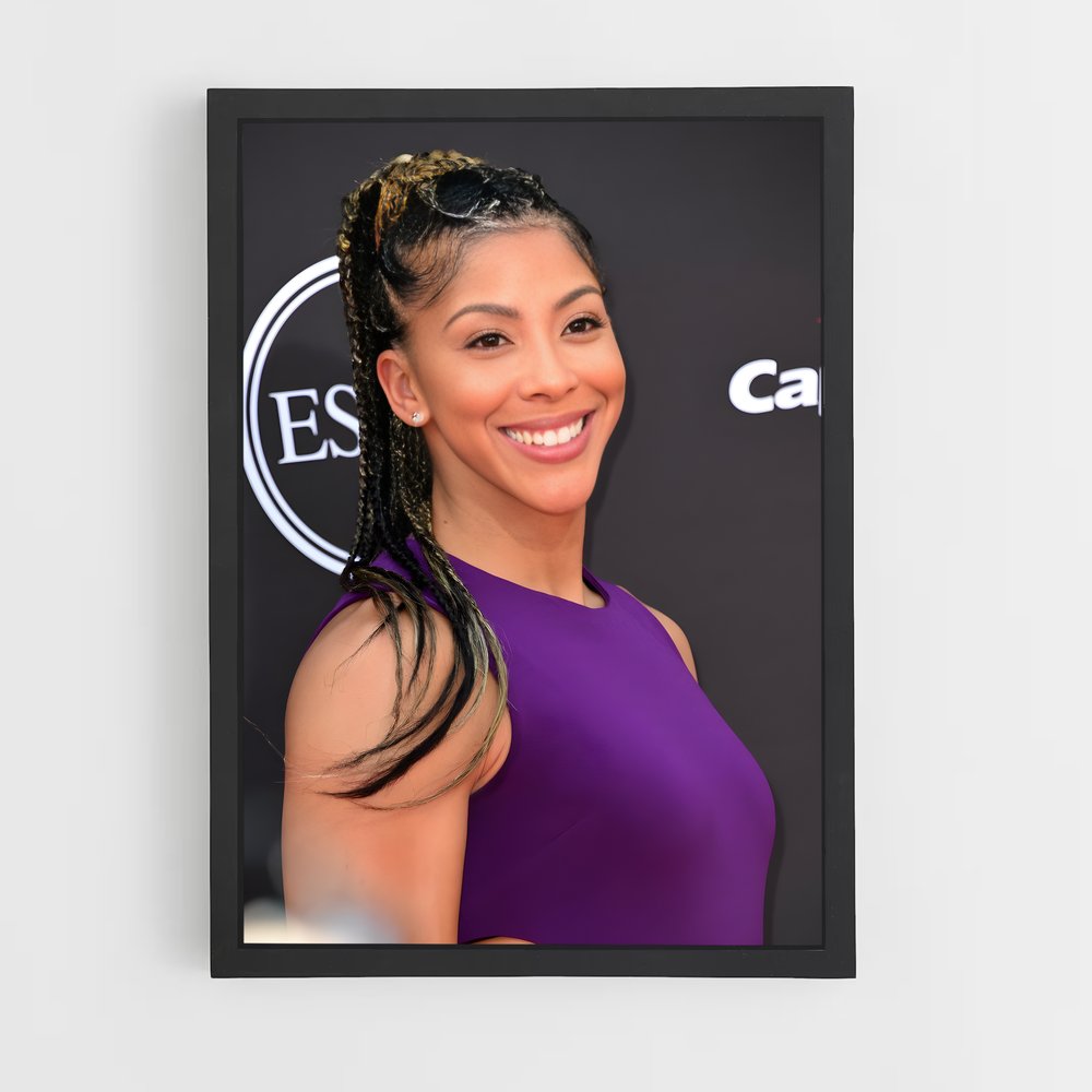 Poster Candace parker – affiche Basketball (vue 2)